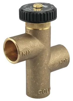 Mixing Valve For Tempering Domestic Hot Water.  3/4 Sweat Ports • $59.95