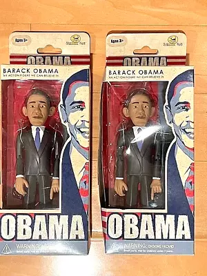 Jailbreak Toys Barack Obama Bobblehead Doll--Lot Of 2--New In Box--Still Sealed! • $20