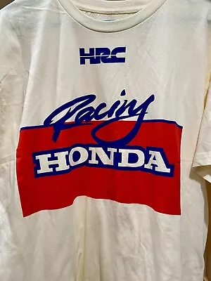 Honda Racing HRC JT Mens XL Shirt Fox Yamaha MX Motocross NEW Vintage 80s • $70