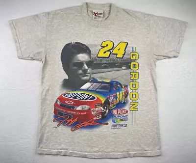 Vintage 1998 Nascar Jeff Gordon DuPont Racing 24 Monte Carlo T-Shirt • $18.04