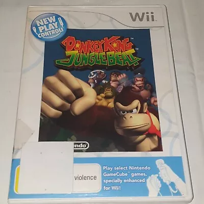 Donkey Kong Jungle Beat - Nintendo Wii Game (PAL) No Manual - Free Post  • $11.99