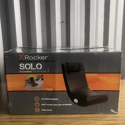 X Rocker Solo Multimedia Floor Rocker 2.0 Audio New In Open Box • $99.99