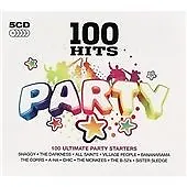 Various Artists : 100 Hits: Party CD 5 Discs (2008) Expertly Refurbished Product • £3.60