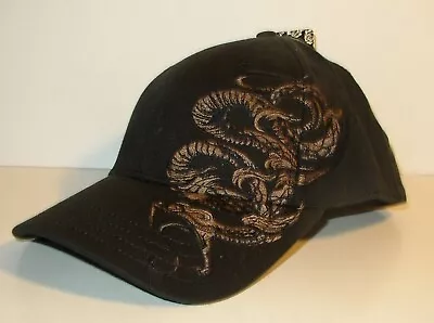 New W/ Tags Miami Ink Embroidered Python Snake Flexfit Hat OSFM Nice Rare! • $17.76