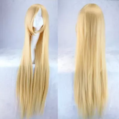 80cm Long Straight Anime Costume Cosplay Wig Party Wig (Honey Blonde) For Party  • $12.34