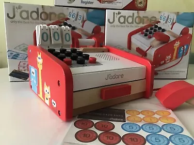 £24.99 • Buy Jadore Wooden Cash Register Shop Till Kids Play