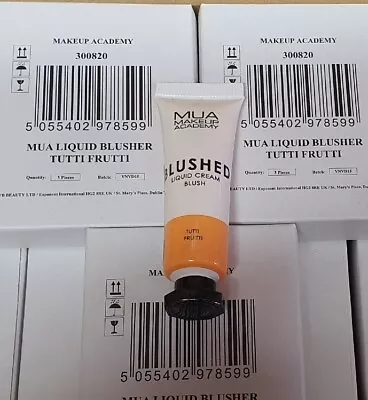 20 TUTTI FRUITTI MUA Makeup Blushed Liquid Cream Blusher RRP £3 Each  • £15