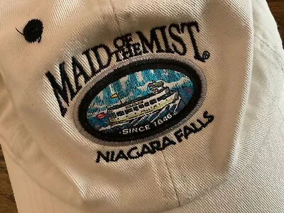 AHead Niagara Falls Maid Mist Cap USA Adjustable Buckle Beige Hat  • $22.74