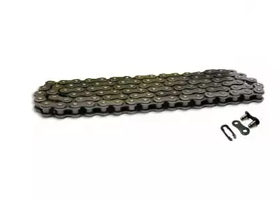 415 Pitch Heavy Duty Steel Motorcycle Drive Chain 112 Links With Split Link • £11.27