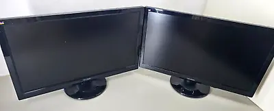 PAIR ViewSonic VA2446M-LED / VA2446mh-LED 24  Full HD 1080p Widescreen Monitors • $50