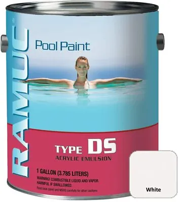 RAMUC 910131101 DS Acrylic Pool Paint (White) • $99.99