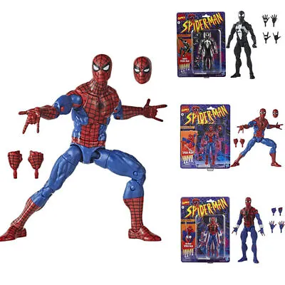 Marvel Legends Symbiote Spiderman Ben Reilly Spiderman Action Figures Gift Toys◁ • £15.22