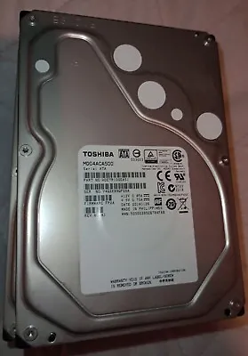 £59.50 • Buy Toshiba MD04ACA500, 5TB, 7200 RPM, 3.5 In, SATA 6Gbit/s Internal Hard Drive, HDD