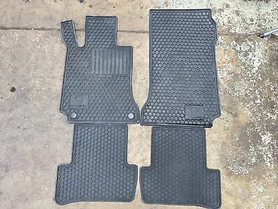 08-14 Mercedes W204 C-class SET BLACK ALL WEATHER SEASON FLOOR MAT OEM • $70.13