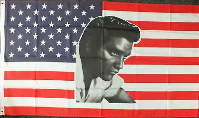  USA ELVIS  Flag 3x5 Ft Polyester Banner Sign US America • $13.96