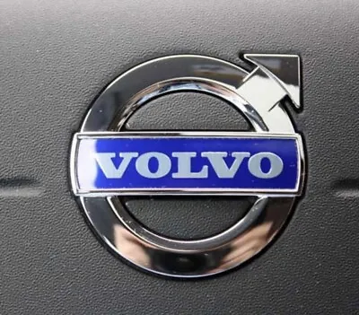 IMPROVED 35mm X 8mm VOLVO Steering Wheel Airbag Emblem V70 XC70 S80 XC60 • $11