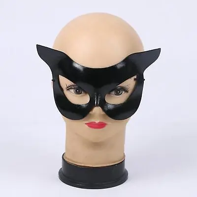 Cat Woman Mask Costume Accessories Half Face For Woman Adult Night Club • $14.93