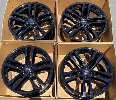 18  Ford Explorer Factory Wheels Rims Gloss Black OEM 2022 2023 Set 4 10266 • $1300