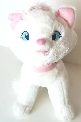 Disney Store Exclusive Aristocats  Marie Plush White Cat Stuffed Animal Toy 13  • $13.46