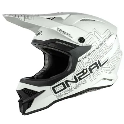 ONEAL23 3 Series Solid V.23 Flat White Helmet • $159.95