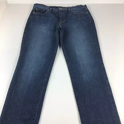 J Brand Jeans Women's 27 Aiden Boyfriend Ringer Blue Fade Denim Pants Cotton • $24.99