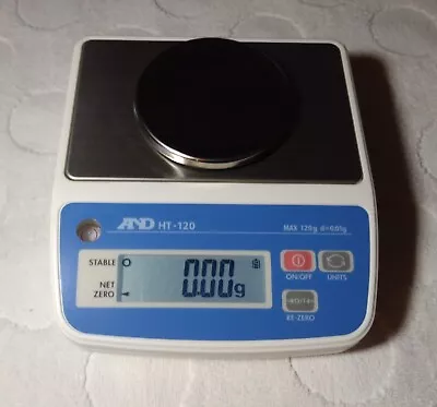 New A & D Compact Scale * 120g Capacity * 0.01g Readability * HT-120 • $59.95