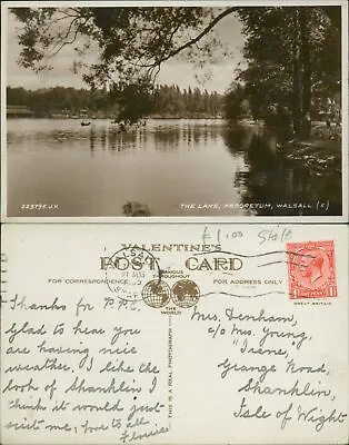 Lake Arboretum Walsall 223795 Valentines Gb 1935 Cancel  • £7.63
