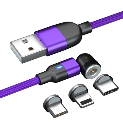 $3.29 • Buy Magnetic Data Charging Cable Type C Micro Usb Cable For Samsung A3 A5 A7...