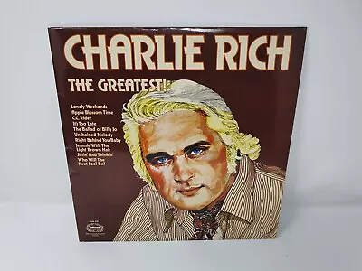 Charlie Rich The Greatest! Vinyl LP - VG - Free UK Shipping • £8.50