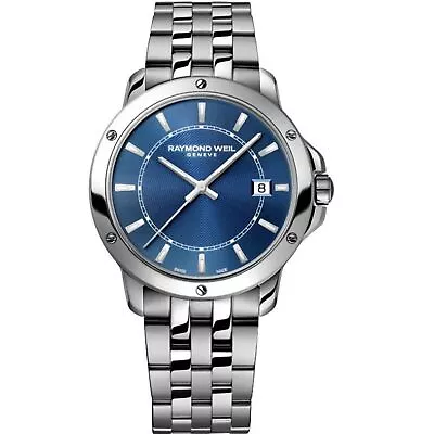 Raymond Weil  5591-ST-50001 Men's Tango Blue Quartz Watch • $362