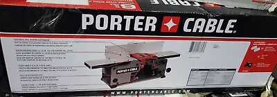 PORTER CABLE Corded 6  Variable Speed Benchtop Jointer PC160JT FAST SHIP • $230