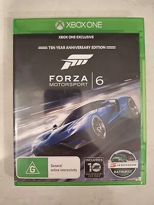 Forza Motorsport 6 - Ten Year Anniversary Edition (microsoft Xbox One Game) • $32