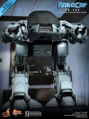 Hot Toys ED-209 1:6 RoboCop MMS204 NEW FACTORY SEALED • $871.65