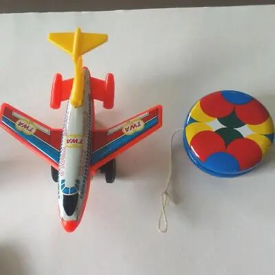 BURIKI Masudaya Airplane Vintage Tin Toys Japanese Toys • $148.14