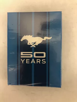 Playing Cards New In Box Unopened Mustang 50 Years Printed In USA • $9.95