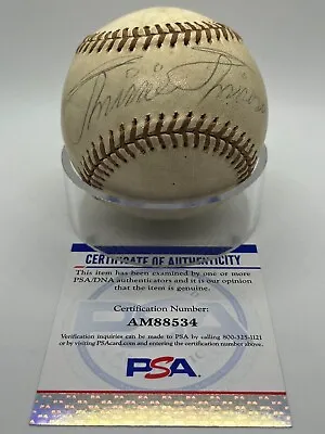 Minnie Minoso White Sox Vintage Signed Autograph OMLB Baseball PSA DNA *34 • $199.99