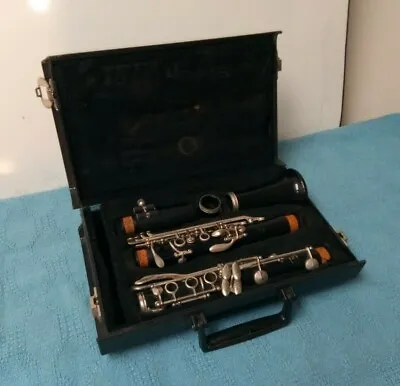 Vintage Vito Reso-tone 3 Clarinet USA With Original Hard Shell Case For Repair • $31.50