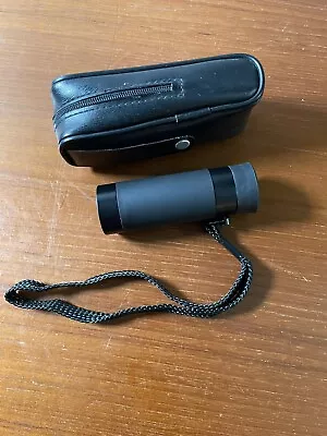 Portable Mini Golf Monocular Range Finder Scope With Case Rangefinder Vintage • $5