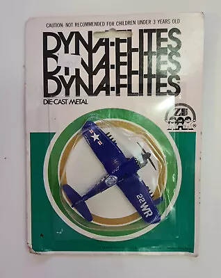 ZEE Toys 1976 DYNA FLITES Brand NEW Blister Die Cast Airplane • $25