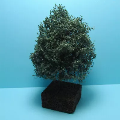 Dollhouse Miniature Beautiful Outdoor 4  Dark Green Oak Landscape Tree CA1535 • $9.44