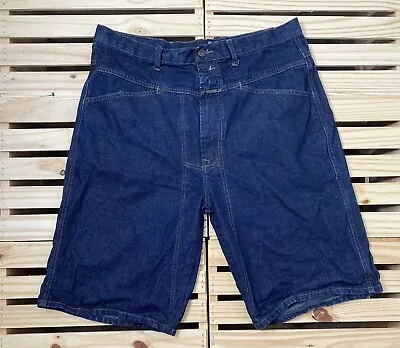 Marithe Francois Girbaud Denim Shorts Mens 36 Blue Loose Fit Brand X Baggy Y2K • $40