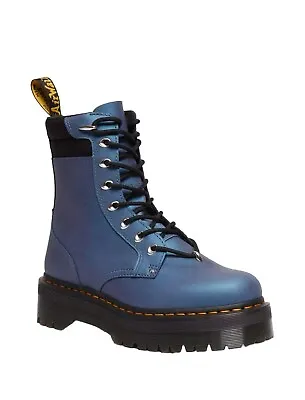 Dr Martens Jadon HDW II Deep Blue Boots Size 7 BNIB • £195