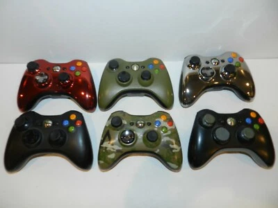 OEM Official Microsoft XBOX 360 Wireless Controller - Pick A Color 1403 + Cover • $43.91