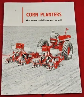 IH McCormick Corn Planters Dealer Brochure Check Row Hill Drop Drill Trailing • $14.50