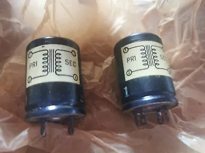 Jefferson Electric Microphone/MC Stepup Audio Input Transformer NIB MATCHED PAIR • $120