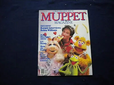 1983 January Muppet Magazine - Gala Premier Issue - Robin Williams - B 2875r • $60