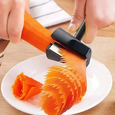 Carrot Peeler Curler Multi-functional Vegetable Sharpener Fruit Vegetable Curler • $8.54