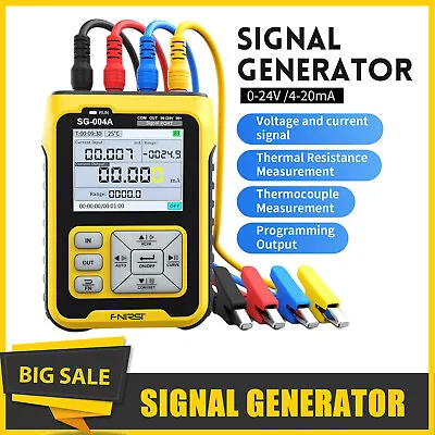 Signal Generator Thermocouple Measure Calibration Current Voltage SG-004A 4-20mA • $130.19