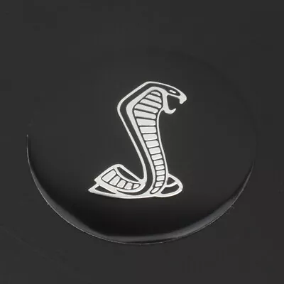 3.34  Black Car Steering Wheel Center Emblem Sticker For MUSTANG SHELBY GT350 • $11.99