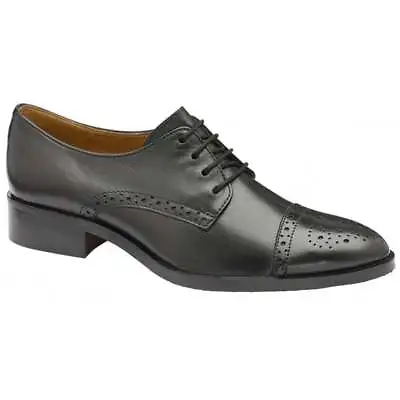 Ravel Union Ladies Girls Black Leather Brogue School Work Shoes  • £29.99